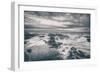Scene at Thor's Well, Black and White, Oregon Coast-Vincent James-Framed Photographic Print