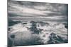Scene at Thor's Well, Black and White, Oregon Coast-Vincent James-Mounted Photographic Print