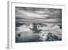 Scene at Thor's Well, Black and White, Oregon Coast-Vincent James-Framed Photographic Print