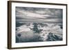 Scene at Thor's Well, Black and White, Oregon Coast-Vincent James-Framed Photographic Print