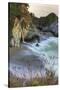 Scene at Waterfall Beach-Vincent James-Stretched Canvas