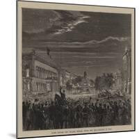 Scene before the Palace, Berlin, after the Declaration of War-null-Mounted Giclee Print
