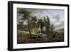 Scène champêtre-Jean-Louis Demarne-Framed Giclee Print