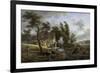 Scène champêtre-Jean-Louis Demarne-Framed Giclee Print