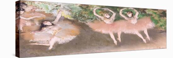 Scene De Ballet, C.1879-Edgar Degas-Stretched Canvas