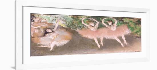 Scene De Ballet, C.1879-Edgar Degas-Framed Giclee Print