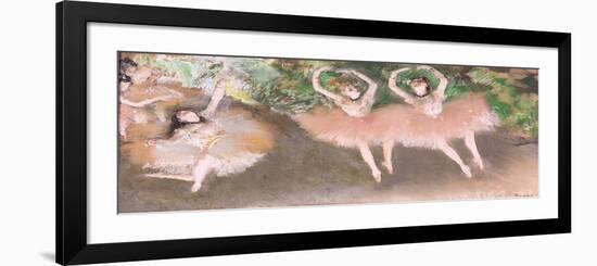 Scene De Ballet, C.1879-Edgar Degas-Framed Giclee Print