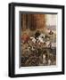 Scene De Chasse a Cour-Rene Princeteau-Framed Giclee Print