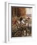 Scene De Chasse a Cour-Rene Princeteau-Framed Giclee Print