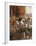 Scene De Chasse a Cour-Rene Princeteau-Framed Giclee Print