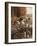 Scene De Chasse a Cour-Rene Princeteau-Framed Giclee Print