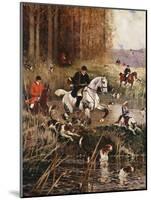 Scene De Chasse a Cour-Rene Princeteau-Mounted Giclee Print