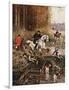 Scene De Chasse a Cour-Rene Princeteau-Framed Premium Giclee Print