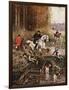 Scene De Chasse a Cour-Rene Princeteau-Framed Premium Giclee Print