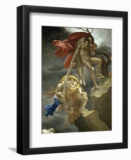 Scene de Deluge-Anne-Louis Girodet de Roussy-Trioson-Framed Giclee Print