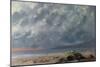 Scene De Plage  (Beach Scene) Peinture De Gustave Courbet (1819-1877) - 1874 - Oil on Canvas Dim 3-Gustave Courbet-Mounted Giclee Print