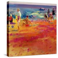 Scene De Plage-Peter Graham-Stretched Canvas