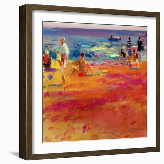 Scene De Plage-Peter Graham-Framed Giclee Print