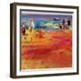 Scene De Plage-Peter Graham-Framed Giclee Print