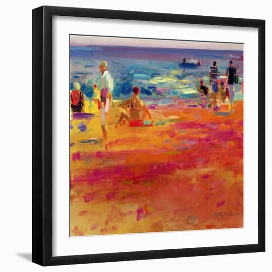 Scene De Plage-Peter Graham-Framed Giclee Print