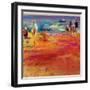 Scene De Plage-Peter Graham-Framed Giclee Print