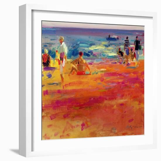 Scene De Plage-Peter Graham-Framed Giclee Print