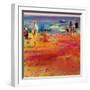 Scene De Plage-Peter Graham-Framed Premium Giclee Print