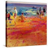 Scene De Plage-Peter Graham-Stretched Canvas