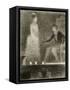 Scène de théâtre, la répétition-Georges Seurat-Framed Stretched Canvas