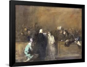 Scene de Tribunal-Jean Louis Forain-Framed Giclee Print