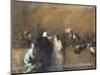 Scene de Tribunal-Jean Louis Forain-Mounted Giclee Print