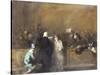 Scene de Tribunal-Jean Louis Forain-Stretched Canvas