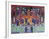 Scene Depicting a Chinese Imperial Official at Home Seated with His Wife-null-Framed Giclee Print