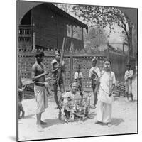 Scene During a Festival, Burma, 1908-null-Mounted Photographic Print