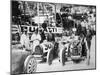 Scene During Practice for the Monaco Grand Prix, 1929-null-Mounted Photographic Print
