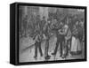 'Scene During The Preston Strike', c1890-William Rainey-Framed Stretched Canvas