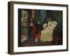 Scene during the War of 1870 (Oil on Canvas)-Jean Joseph Weerts-Framed Giclee Print