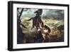 Scene Extraite De Don Quichotte De Cervantes - Scene from Don Quijote De La Mancha by M. De Cervant-Jose Jimenez aranda-Framed Giclee Print