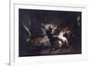 Scene Extraite De Don Quichotte De Cervantes - Scene from Don Quijote De La Mancha by M. De Cervant-Jose Jimenez aranda-Framed Giclee Print