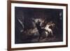 Scene Extraite De Don Quichotte De Cervantes - Scene from Don Quijote De La Mancha by M. De Cervant-Jose Jimenez aranda-Framed Giclee Print