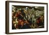 Scene from a Battle Between Turks and Christians-Jacopo Robusti Tintoretto-Framed Giclee Print