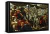 Scene from a Battle Between Turks and Christians-Jacopo Robusti Tintoretto-Framed Stretched Canvas