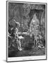 Scene from a Christmas Carol by Charles Dickens, 1843-null-Mounted Giclee Print