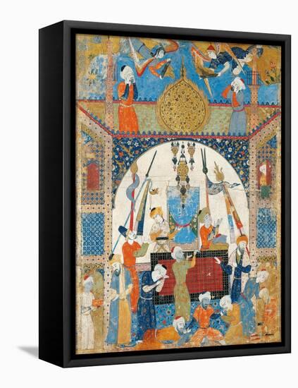 Scene from a Mausoleum-null-Framed Stretched Canvas