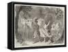 Scene from A Midsummer Night's Dream, at the Princess' Theatre-null-Framed Stretched Canvas