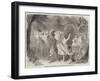 Scene from A Midsummer Night's Dream, at the Princess' Theatre-null-Framed Giclee Print