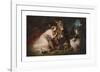 Scene from A Midsummer Night's Dream, Titania and Bottom-Edwin Landseer-Framed Premium Giclee Print