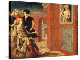 Scene from a Novella, c.1475-Liberale da Verona-Stretched Canvas