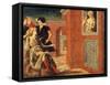Scene from a Novella, c.1475-Liberale da Verona-Framed Stretched Canvas