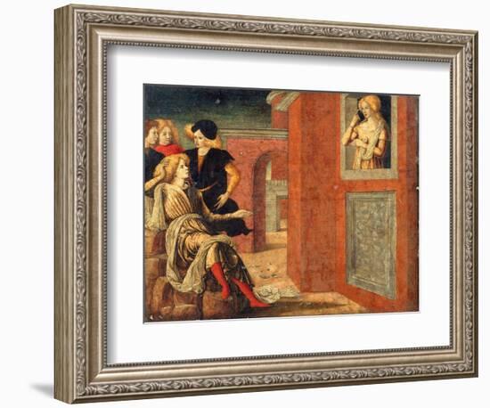 Scene from a Novella, c.1475-Liberale da Verona-Framed Giclee Print